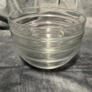 Large Arcoroc Tempered Glass Bowls x3